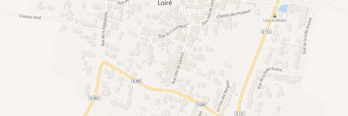 Plan du 1A Rue Villa Laurius à Vérines