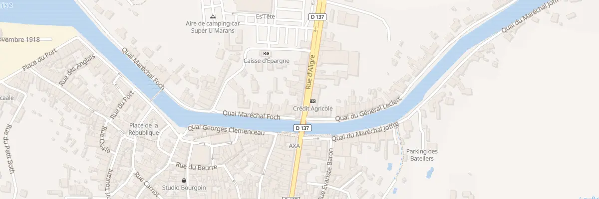 Plan du 11 Rue d’Aligre à Marans