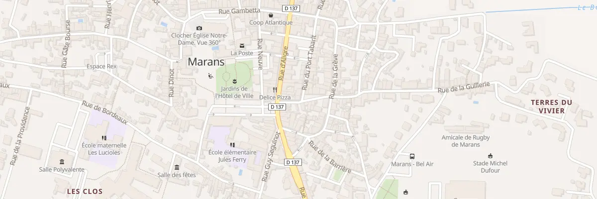 Plan du 60 Rue de la Guillerie à Marans