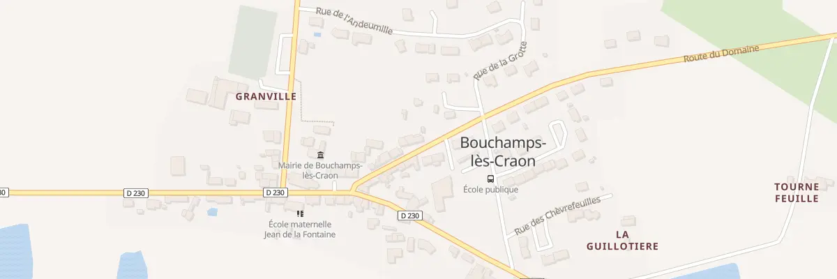 Plan du 9 Rue Flandre Dunkerque à Bouchamps-lès-Craon