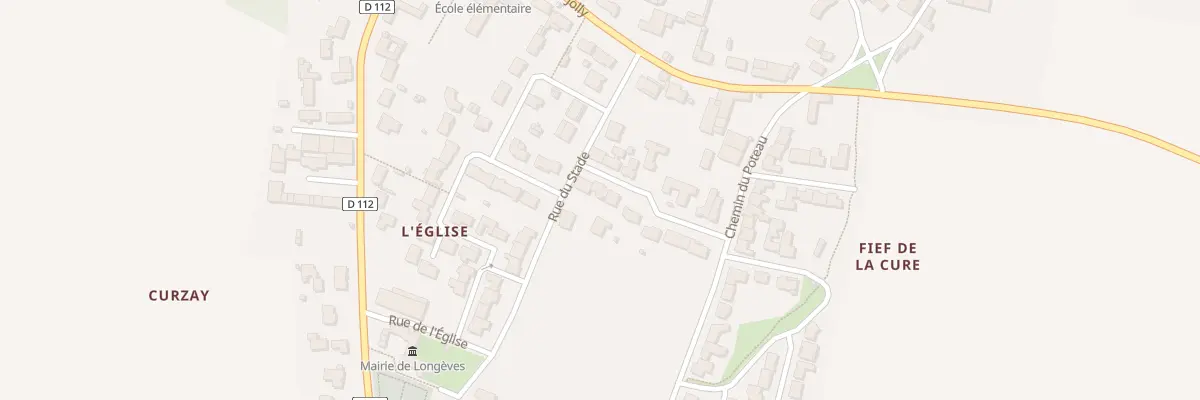 Plan du 11 Rue des Mésanges à Longèves