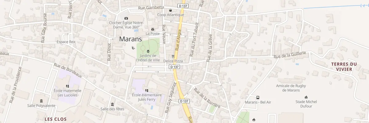 Plan du 62 Rue de la Guillerie à Marans