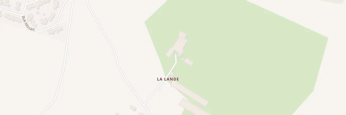 Plan du 1 La Lande - La Verrie à Chanverrie