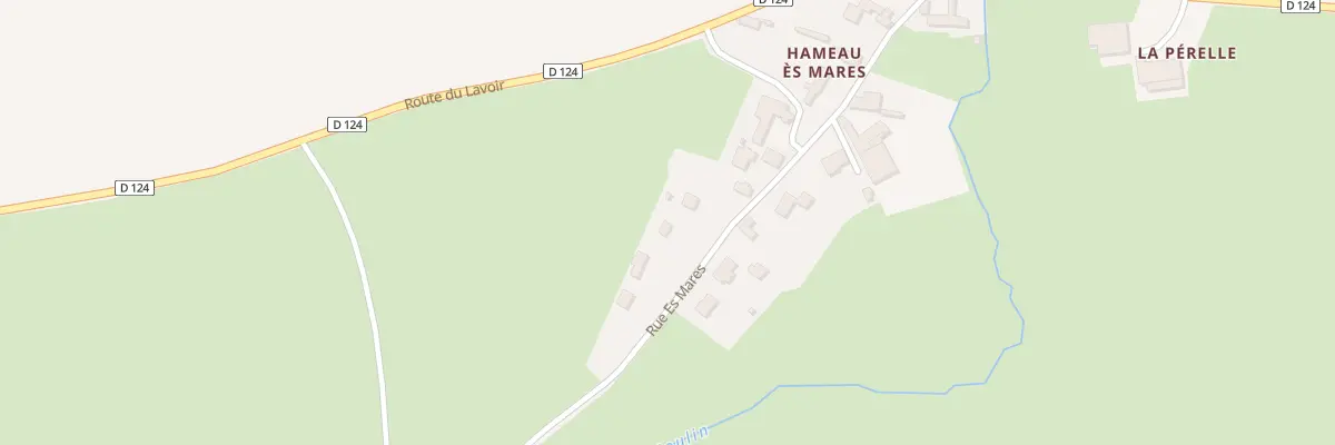 Plan du 20 Rue Es Mares à Canchy
