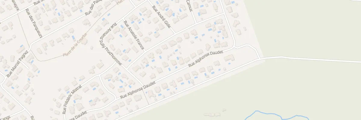 Plan du 23 Rue Alphonse Daudet à Audenge