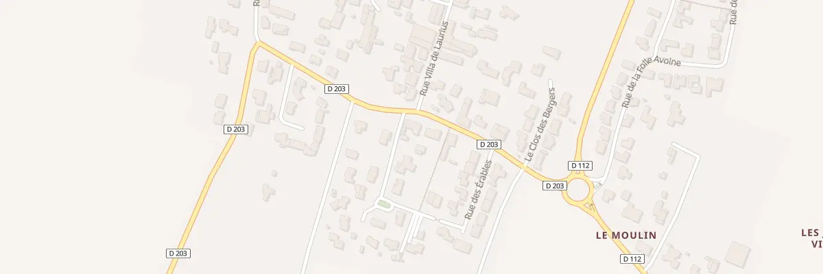Plan du 2 Rue du Moulin de Loiré à Vérines