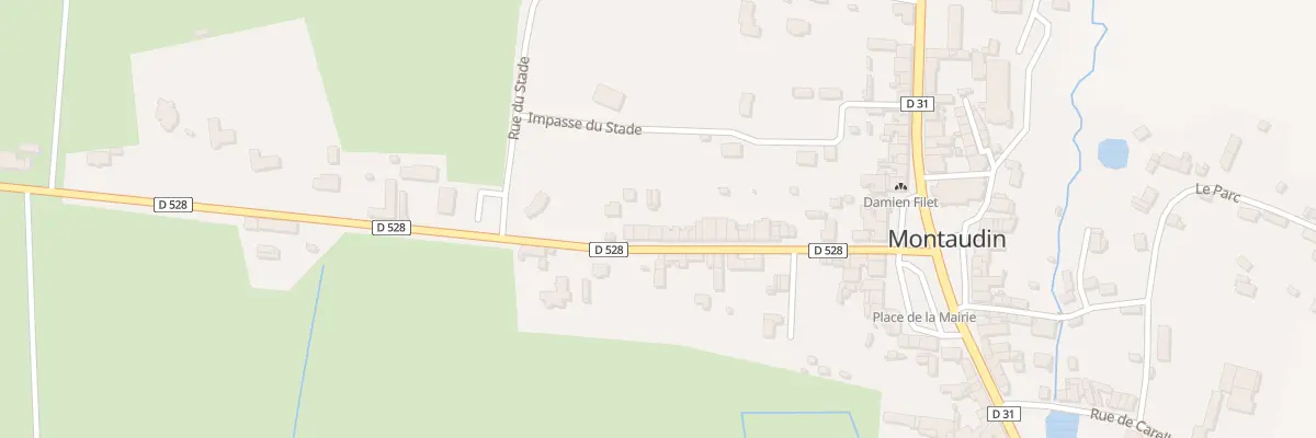 Plan du 22 Rue de Bretagne à Montaudin