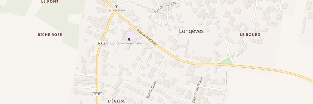 Plan du 5213 Rue du Fief Jolly à Longèves