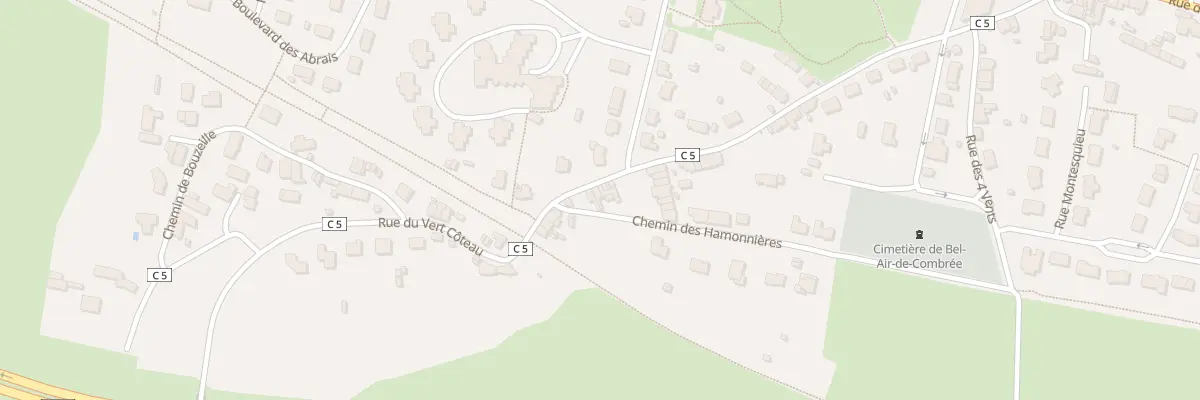 Plan du 34 Rue du Vert Coteau à Ombrée d’Anjou
