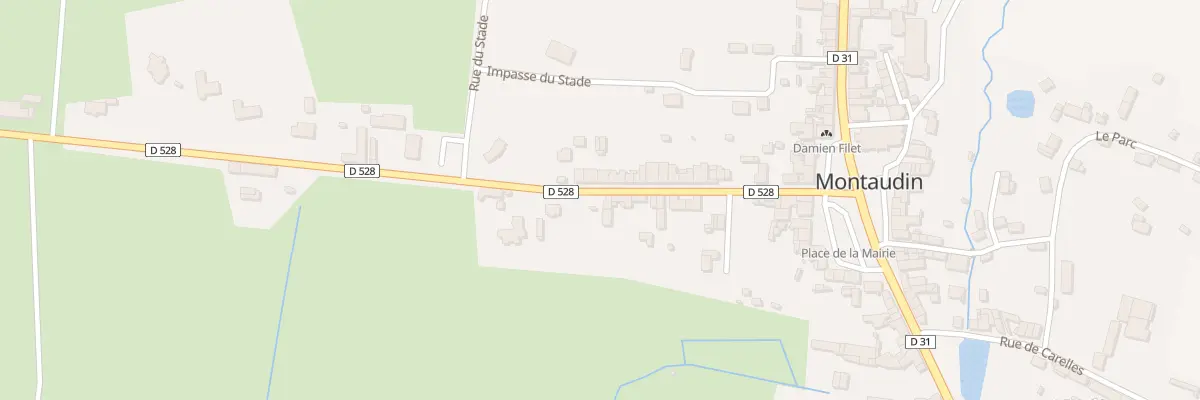 Plan du 13 Rue de Bretagne à Montaudin