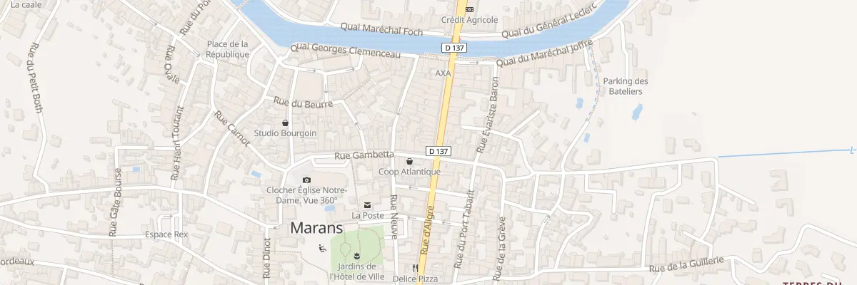 Plan du 47 Rue d’Aligre à Marans