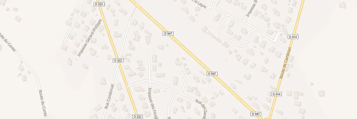 Plan du 3 Imp des Ajoncs à Saugnac-et-Cambran