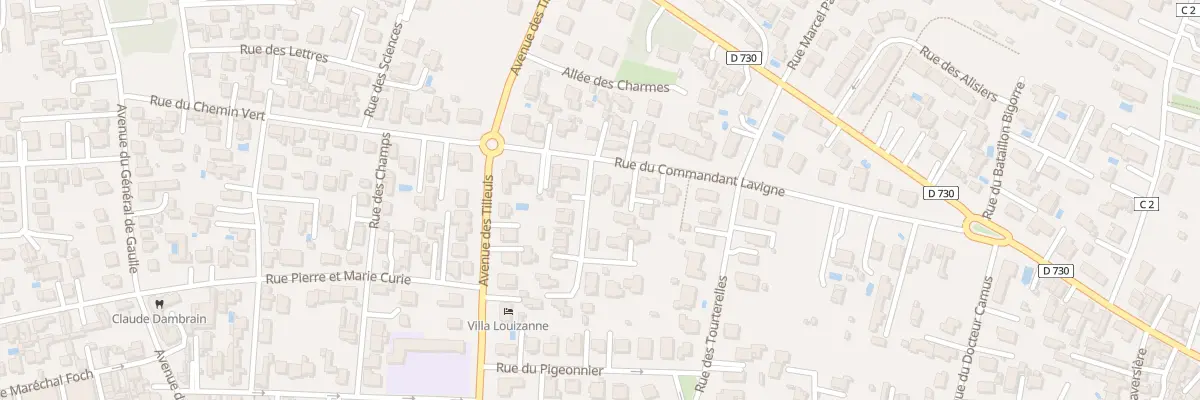 Plan du 1 Imp Cdt Lavigne à Saint-Georges-de-Didonne