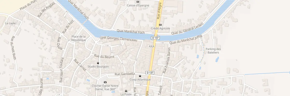 Plan du 4 Rue Neuve à Marans