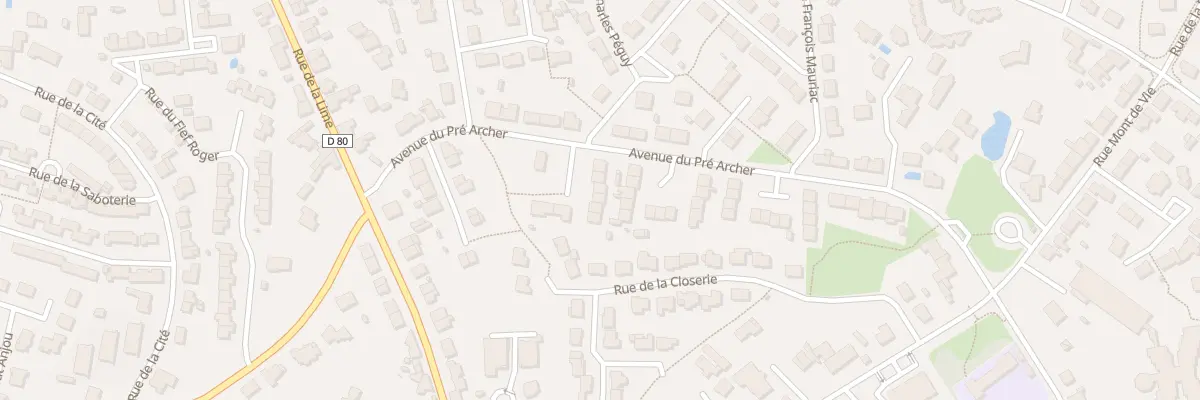 Plan du 7 Rue Joachim du Bellay (Beaupr) à Beaupréau-en-Mauges