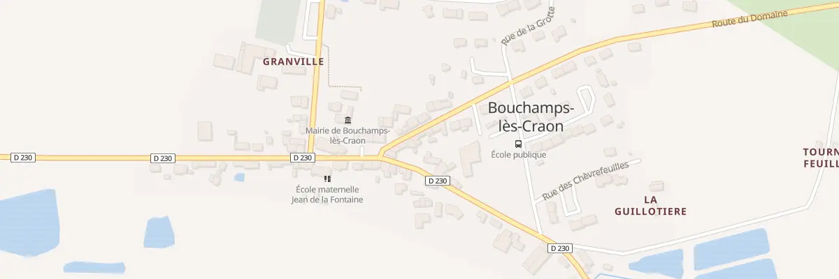 Plan du 10 Rue Flandre Dunkerque à Bouchamps-lès-Craon