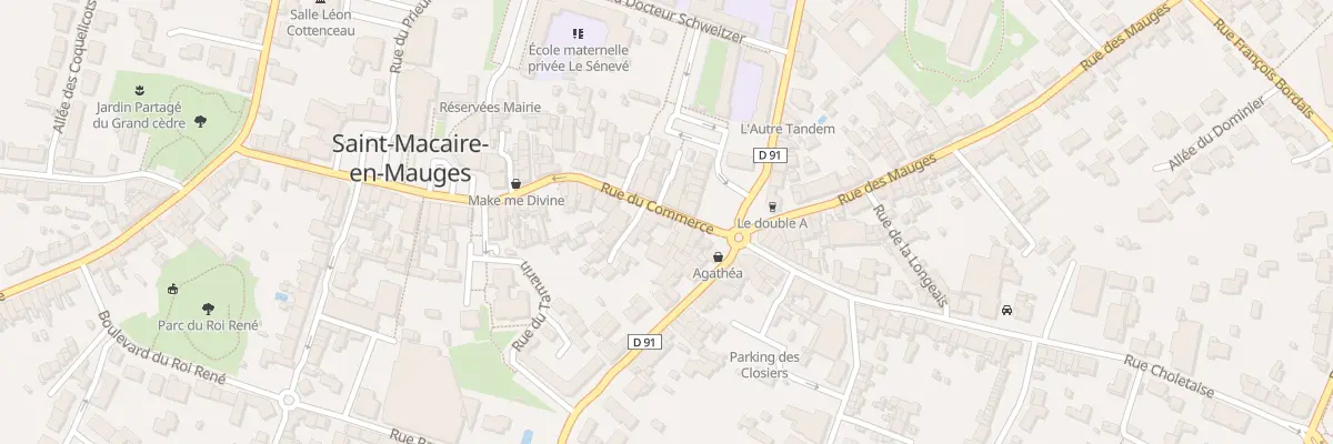 Plan du 7B Rue du Commerce (Macaire Mauge à Sèvremoine