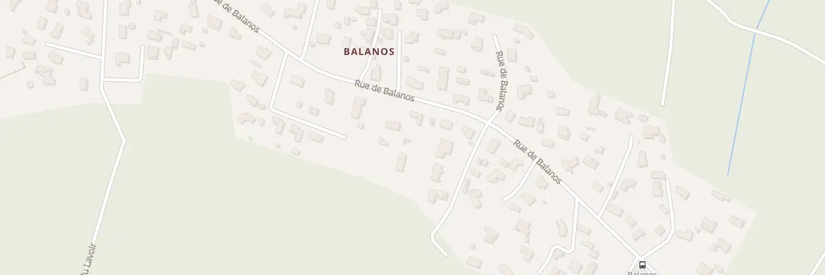 Plan du 2 Rue de Balanos au Teich