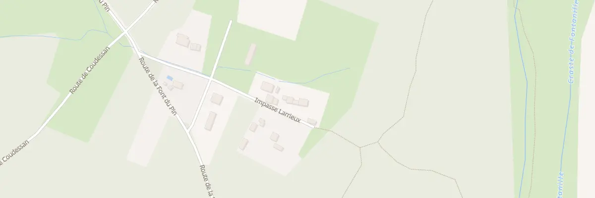 Plan du 10B Imp Larrieux à Gaillan-en-Médoc