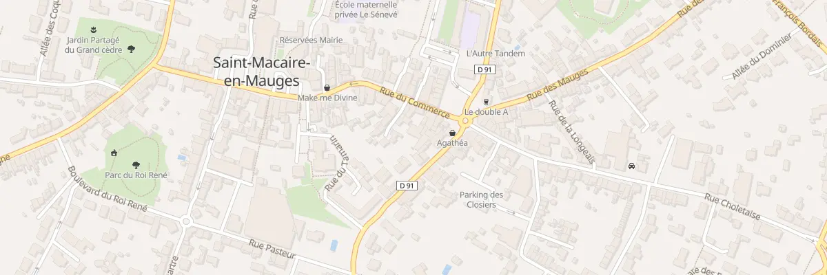 Plan du 5 Rue du Commerce (Macaire Mauge à Sèvremoine