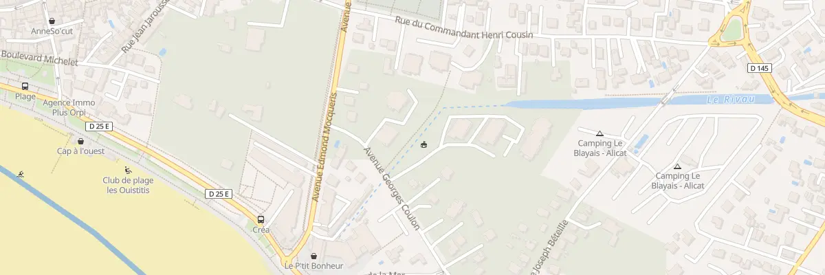 Plan du 55 Rue Commandant Henri Cousin à Saint-Georges-de-Didonne