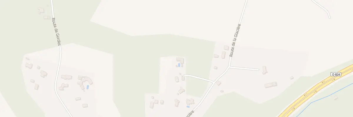 Plan du 863 Rte de la Glacière à Saint-Vincent-de-Paul