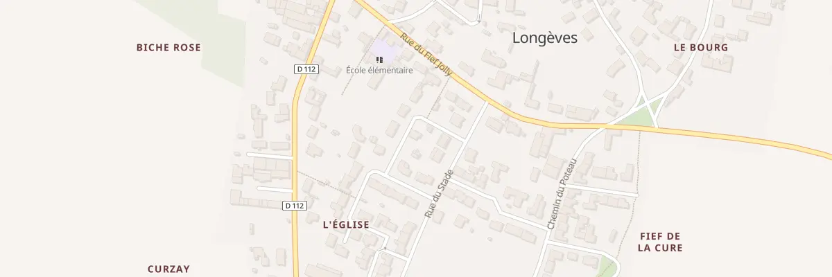 Plan du 1 Rue des Teypes à Longèves