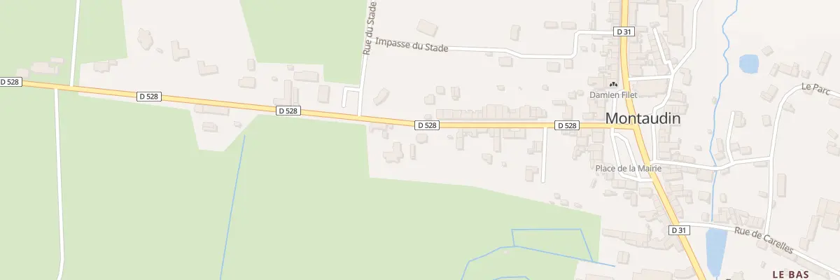 Plan du 15 Rue de Bretagne à Montaudin