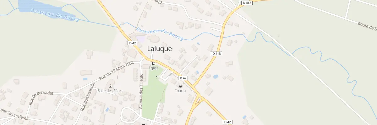 Plan du 111 Av Saint-jean à Laluque