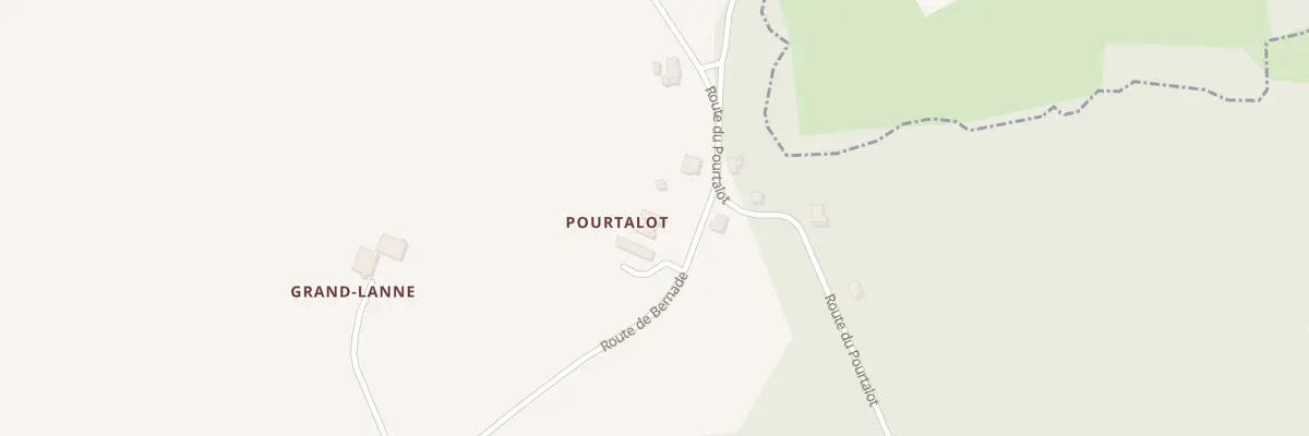 Plan du 1367 Rte de Bernade à Labatut
