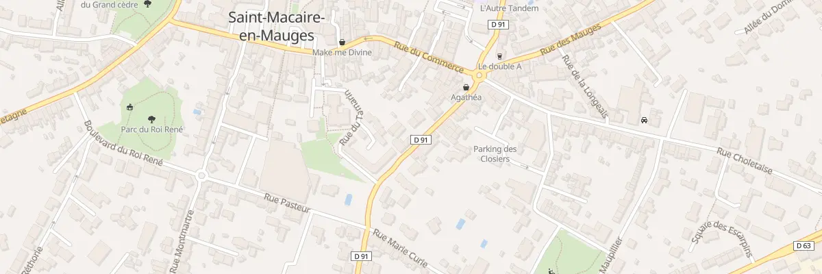 Plan du 22 Rue de la Vendee (St Macaire à Sèvremoine