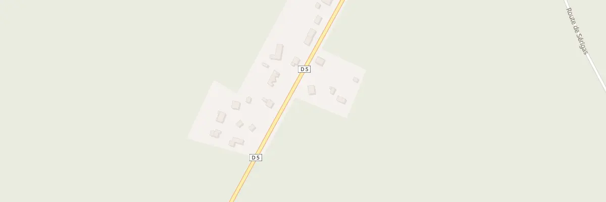 Plan du 31 Av des Landes à Saumos