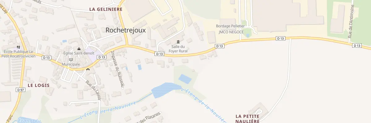 Plan du 16 Rue de la mine à Rochetrejoux