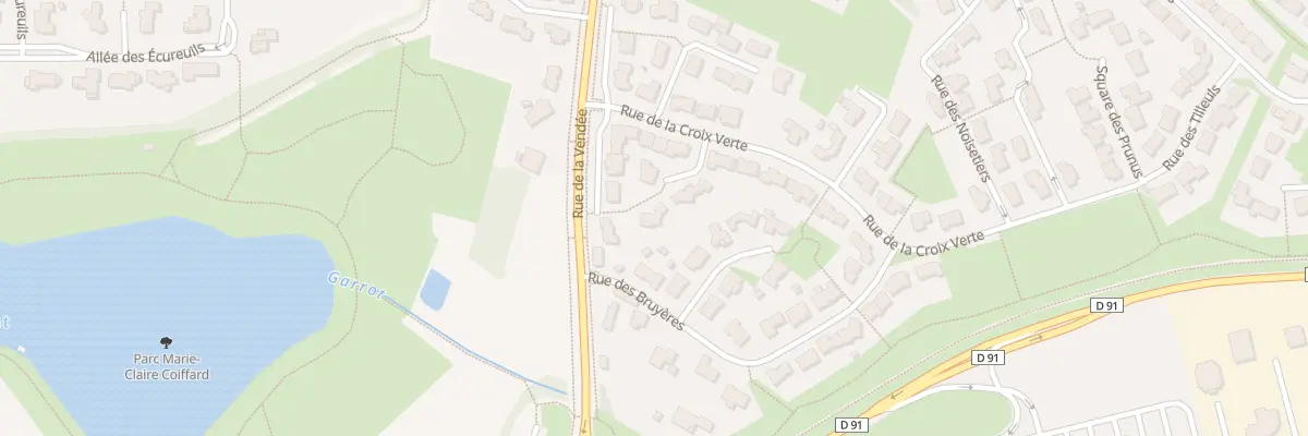 Plan du 5 All des Bouleaux à Sèvremoine