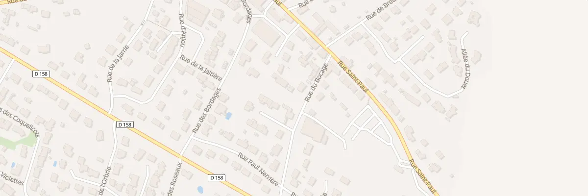 Plan du 8 Rue du Bocage (Andre Marche) à Sèvremoine
