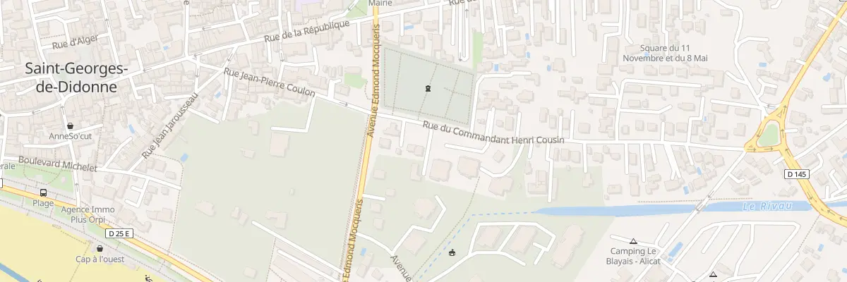 Plan du 73 Rue Commandant Henri Cousin à Saint-Georges-de-Didonne