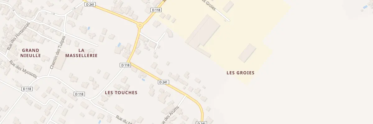 Plan du 11 Rue des Tamaris à Nieulle-sur-Seudre