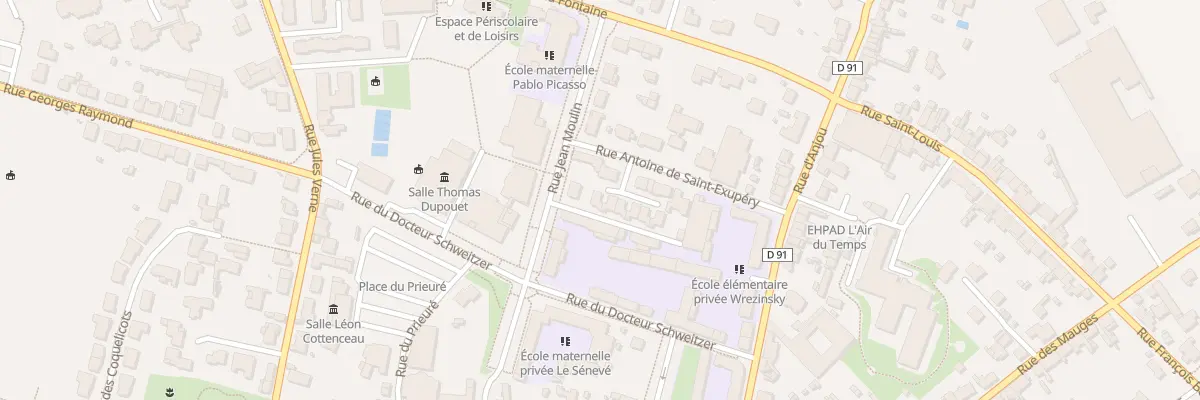 Plan du 4 All Didier Daurat (St Macaire) à Sèvremoine