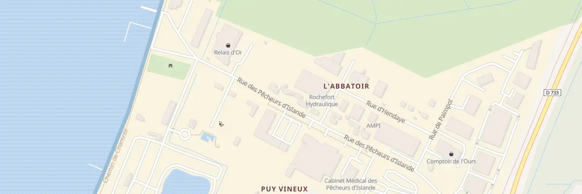 Plan du 129 Rue des Pecheurs d’Islande à Rochefort
