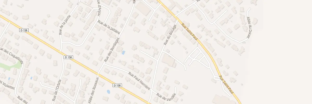 Plan du 10 Rue du Bocage (Andre Marche) à Sèvremoine