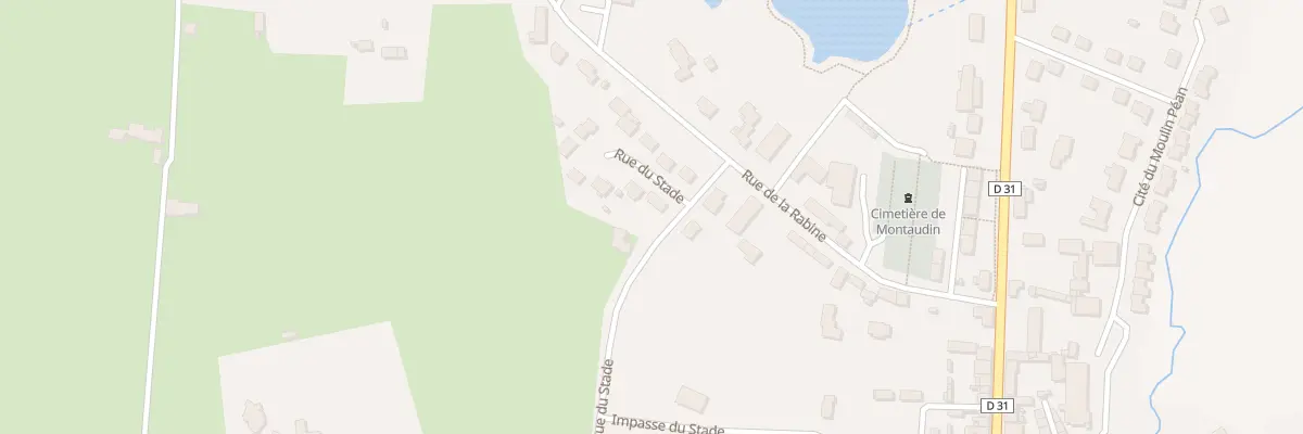 Plan du 5 Rue du Stade à Montaudin