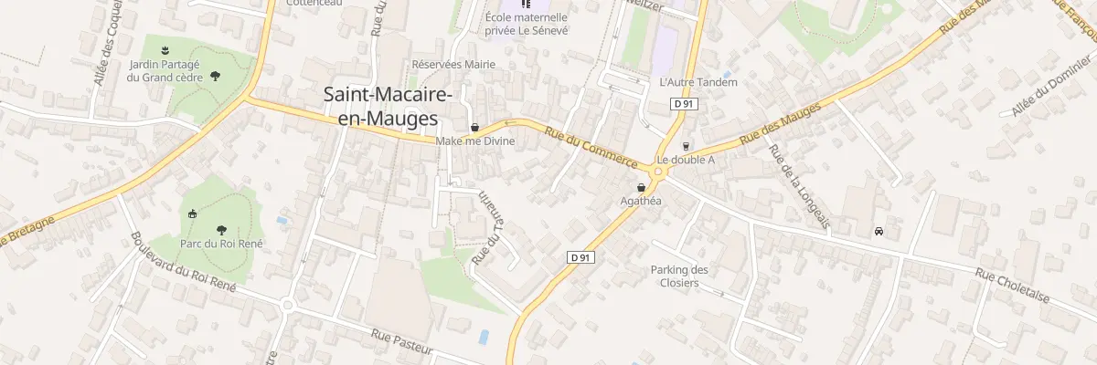 Plan du 11 Rue du Commerce (Macaire Mauge à Sèvremoine