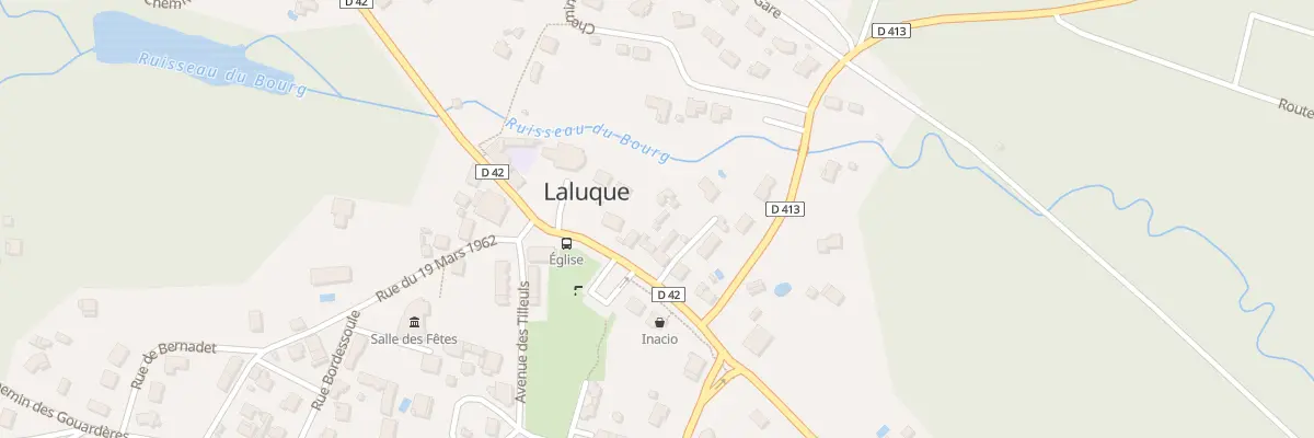 Plan du 85 Av Saint-jean à Laluque