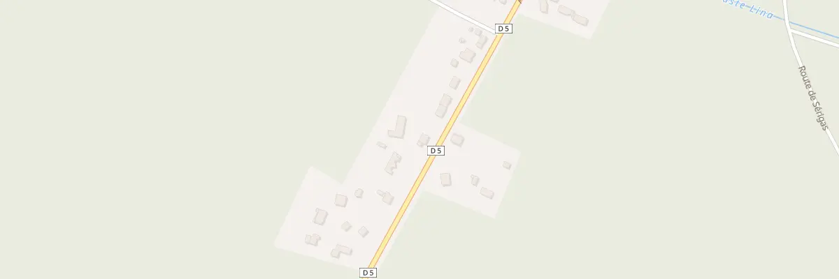 Plan du 30 Av des Landes à Saumos