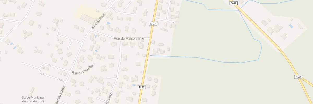 Plan du 257 Rte de Buglose à Laluque