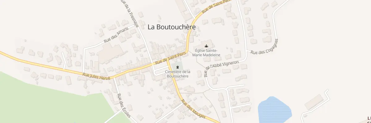 Plan du 4 Rue de Saint-Pern à Mauges-sur-Loire