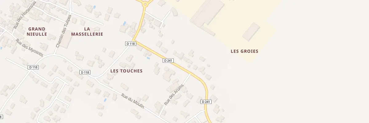 Plan du 13 Rue des Tamaris à Nieulle-sur-Seudre