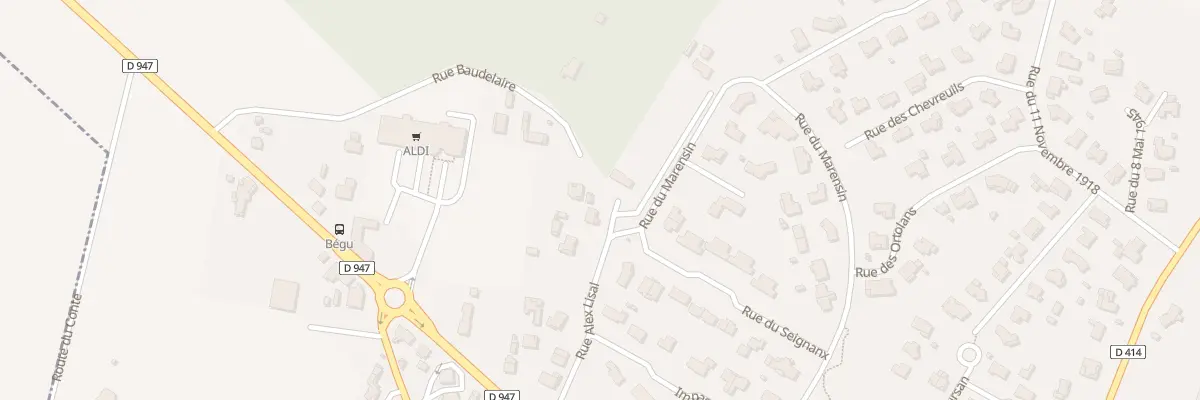Plan du 195 Rue Alex Lisal à Saugnac-et-Cambran