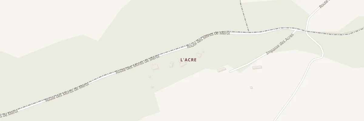 Plan du 5354 L’Acre à Landelles-et-Coupigny