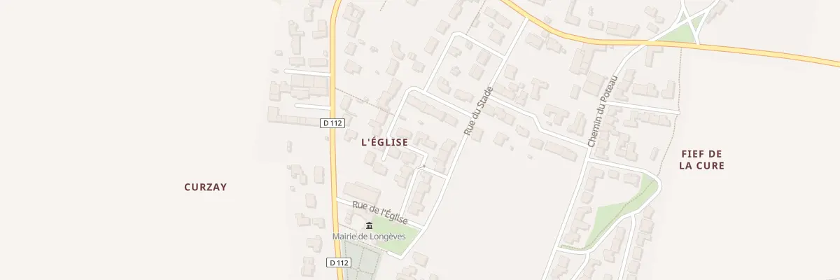 Plan du 5 Rue des Marronniers à Longèves